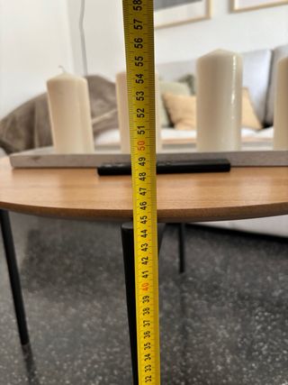 Mesitas auxiliares madera y metal