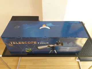 Telescopio Reflector Blanco