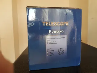 Telescopio Reflector Blanco