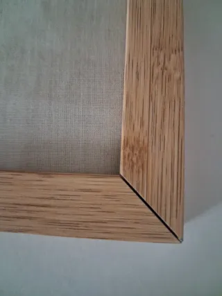 Cuadro bordado caballo gafas 23x23