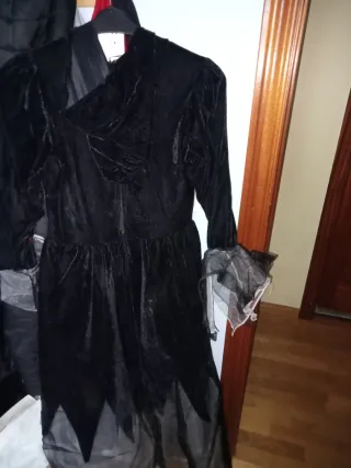 Disfraz Dama Oscura Talla 10/12