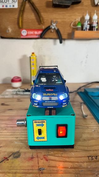 Scalextric Subaru Impreza Rally