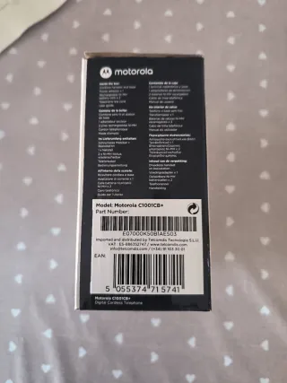 Teléfono Inalámbrico Motorola C1001CB+