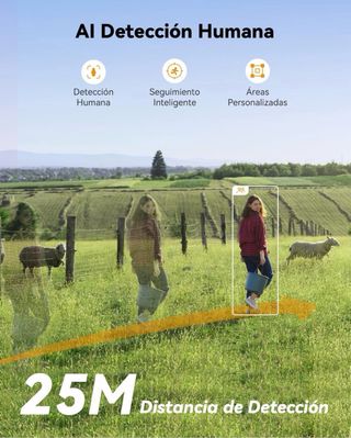 Cámara Vigilancia Imou AOV Pt 5MP 4G LTE WiFi