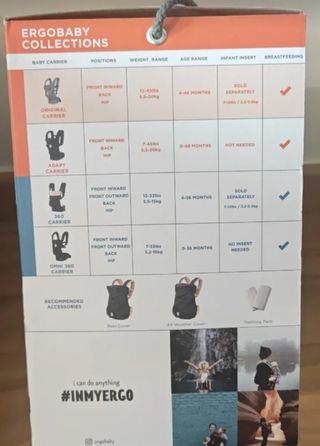 Mochila Portabebés Ergobaby Original