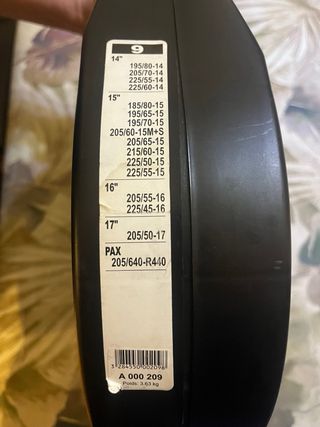 Cadenas Michelin 2MX Tensión automática Nuevas