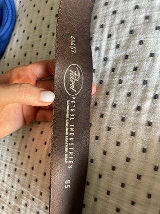 Cinturón de cuero Petrol Industries