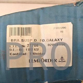 BRAZO SUSPENSION DERECHO FORD GALAXY NUEVO 27708