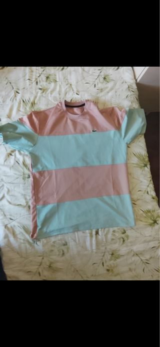 Tuta estiva Lacoste beige