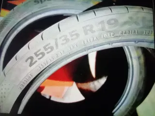 5 Neumáticos 255/35/19 96Y