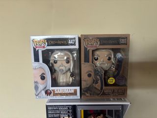 Funko Pop Lord of the Rings Saruman y Gandalf
