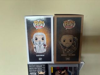 Funko Pop Lord of the Rings Saruman y Gandalf