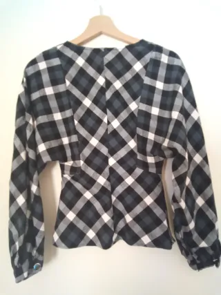 Camisa cuadros Zara vintage Talla XS
