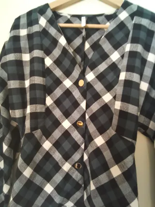 Camisa cuadros Zara vintage Talla XS