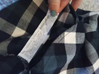 Camisa cuadros Zara vintage Talla XS