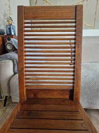 Sillas comedor madera estilo colonial