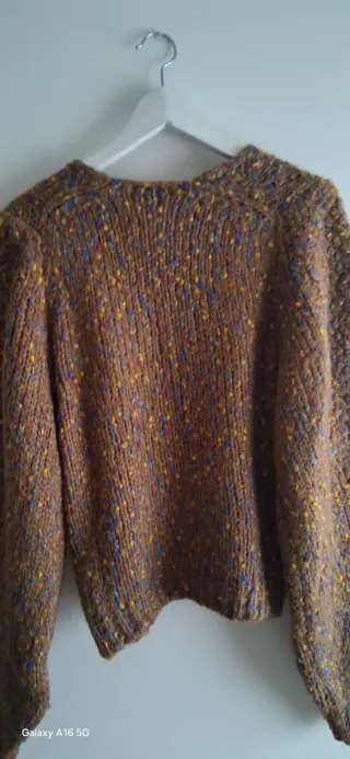 Jersey Zara punto multicolor S