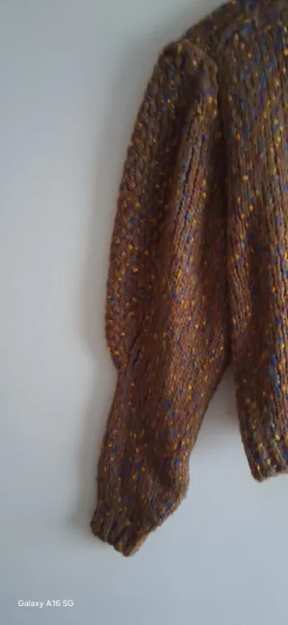 Jersey Zara punto multicolor S