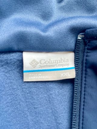 Chaqueta Columbia Hombre Talla XXL Azul