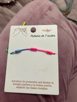 Pulsera 7 nudos multicolor Cotigo