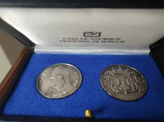 Medallas de plata El Cid Campeador