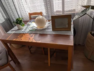 Mesa de comedor de madera Ikea