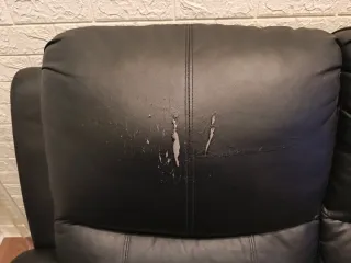 Sofá 2 plazas reclinable con masaje