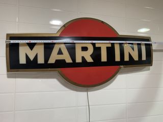 Cartel luminoso Martini