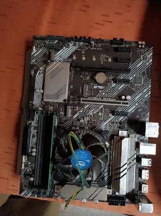 Placa Base ASUS PRIME Z490P + i5 + 8GB RAM