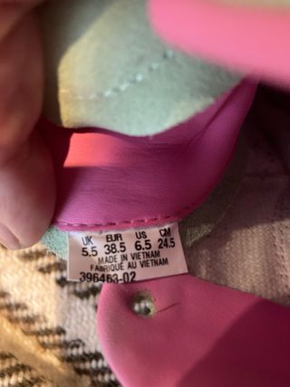 Zapatillas Puma Palermo Verde y Rosa