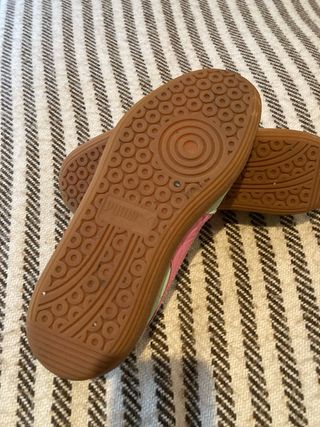 Zapatillas Puma Palermo Verde y Rosa