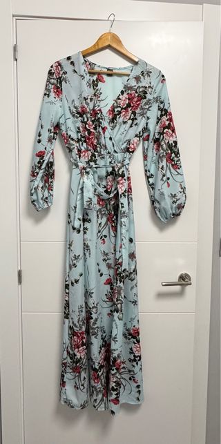 Vestido largo floral sin estrenar