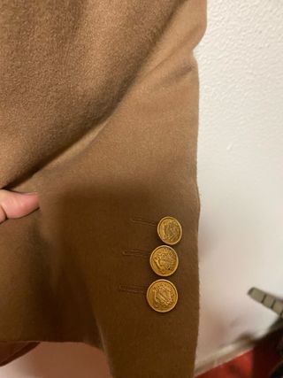 Blazer oversize color cammello