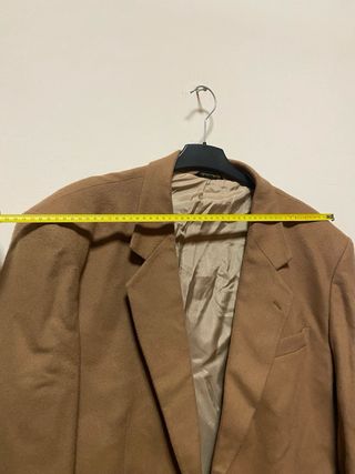 Blazer oversize color cammello