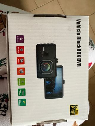 Cámara Dashcam Full HD 1080p DVR