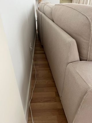 Sofá Chaiselongue KIVIK 3 plazas IKEA Beige