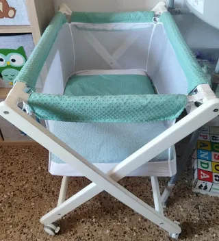 Vestiduras Minicuna Tijera Menta