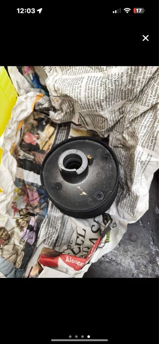 Volante Racing Madera Vintage  + piña Grupo VAG