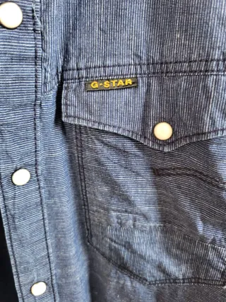 Camisa G-Star RAW Rayas Azules