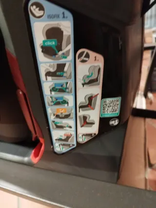 Silla coche Britax Safefix Plus Isofix.