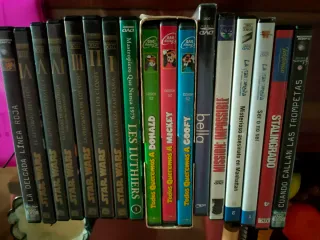 Lote 17 Películas DVD Star Wars y más