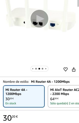 Xiaomi Mi Router 4A Inalámbrico
