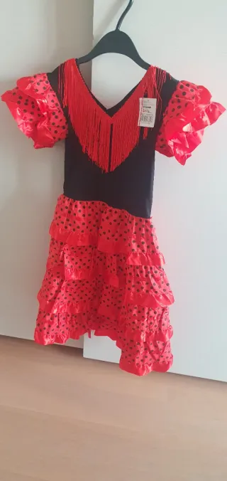 Costume Carnevale Spagnola Bambina