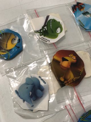 Lote 138 Plumas Dardos amazon animales