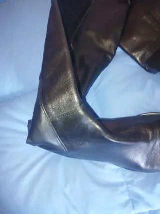 Stivali donna in pelle neri