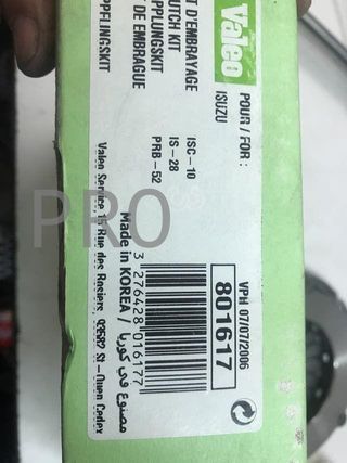 Kit embrague Isuzu  piazza opel campo