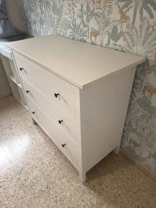 Cómoda Hemnes Ikea Blanca