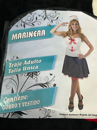 Disfraz Marinera Talla Única