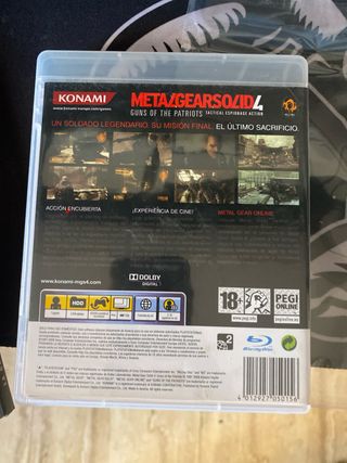 Metal Gear Solid 4 + Guía Oficial PS3