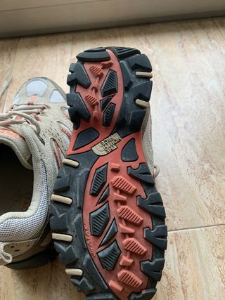 The North Face Calzado Montaña Beige/Naranja